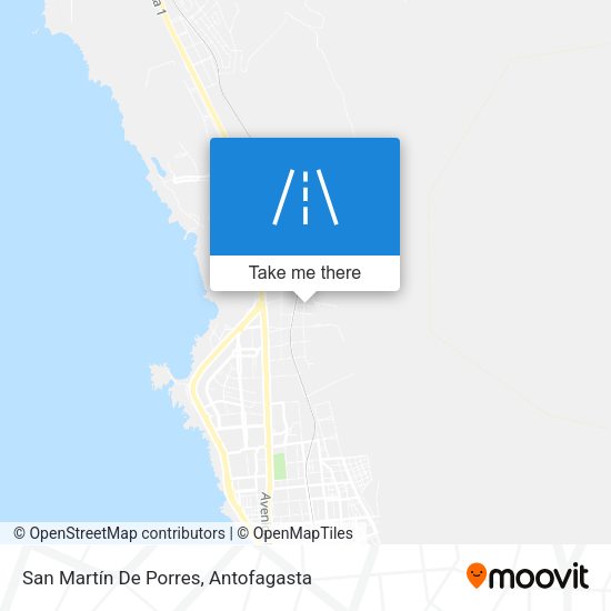 San Martín De Porres map