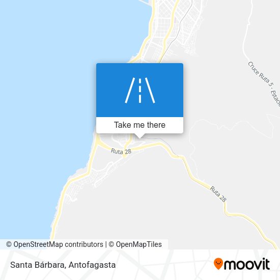 Mapa de Santa Bárbara