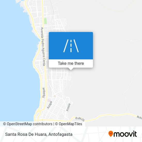 Mapa de Santa Rosa De Huara