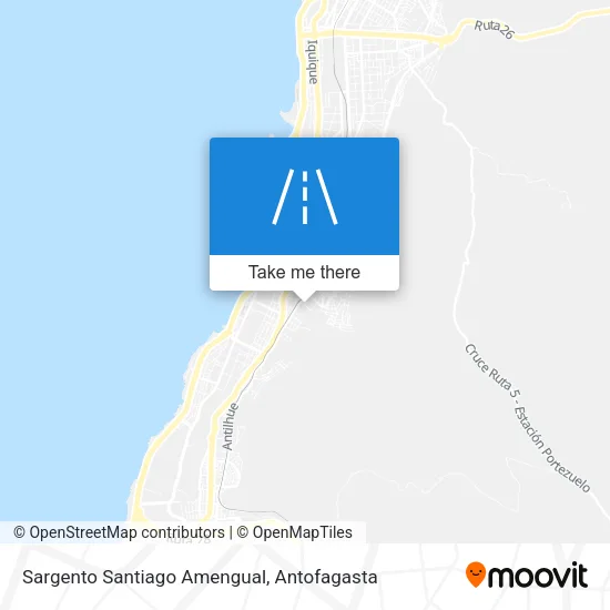 Sargento Santiago Amengual map
