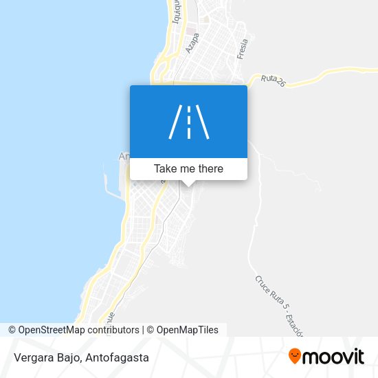 Mapa de Vergara Bajo