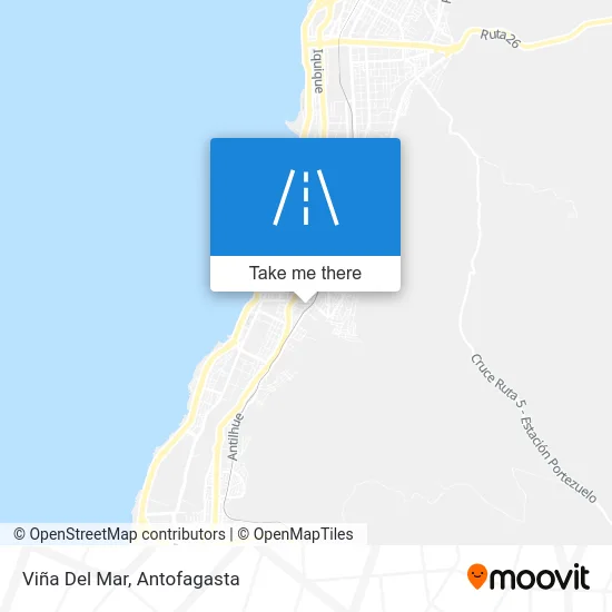 Mapa de Viña Del Mar