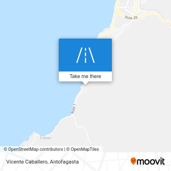 Vicente Caballero map