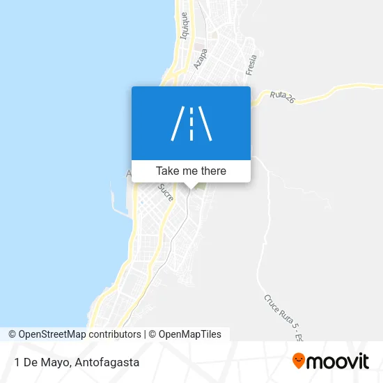 1 De Mayo map