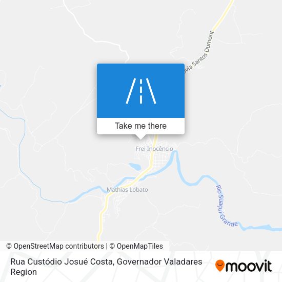 Rua Custódio Josué Costa map