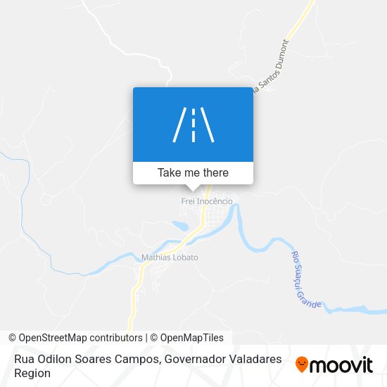 Rua Odilon Soares Campos map