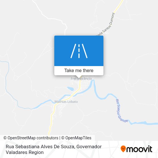 Rua Sebastiana Alves De Souza map