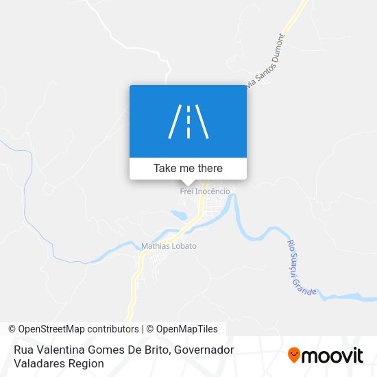 Rua Valentina Gomes De Brito map