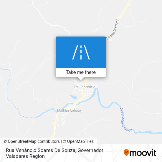 Rua Venâncio Soares De Souza map