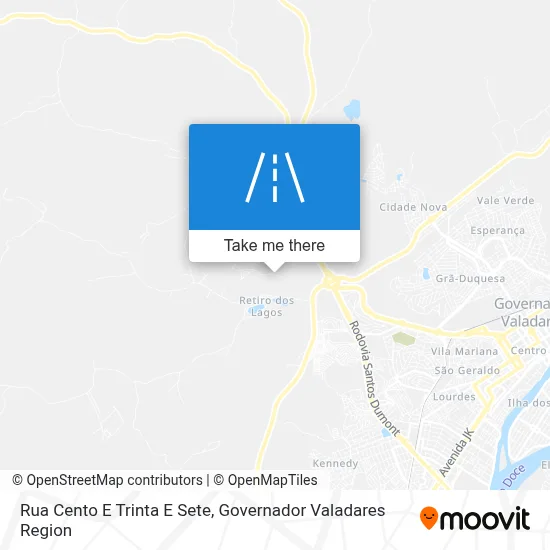 Rua Cento E Trinta E Sete map