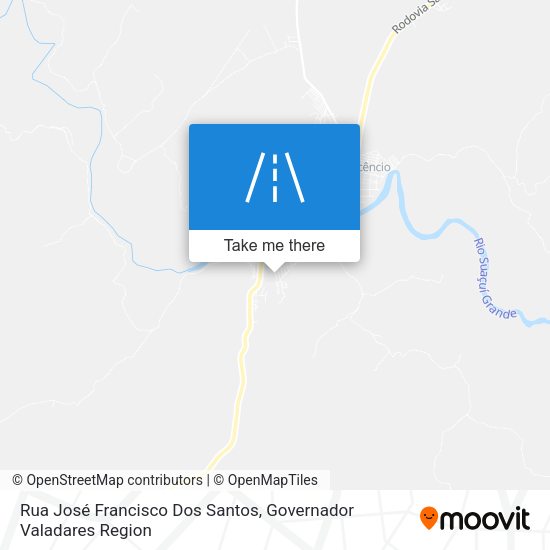 Rua José Francisco Dos Santos map