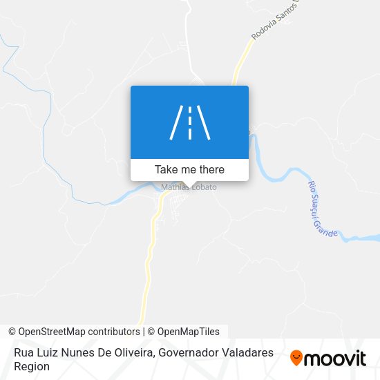 Rua Luiz Nunes De Oliveira map