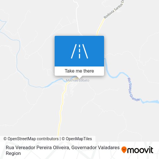 Rua Vereador Pereira Oliveira map
