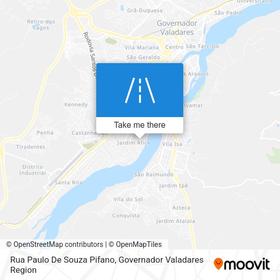 Rua Paulo De Souza Pifano map