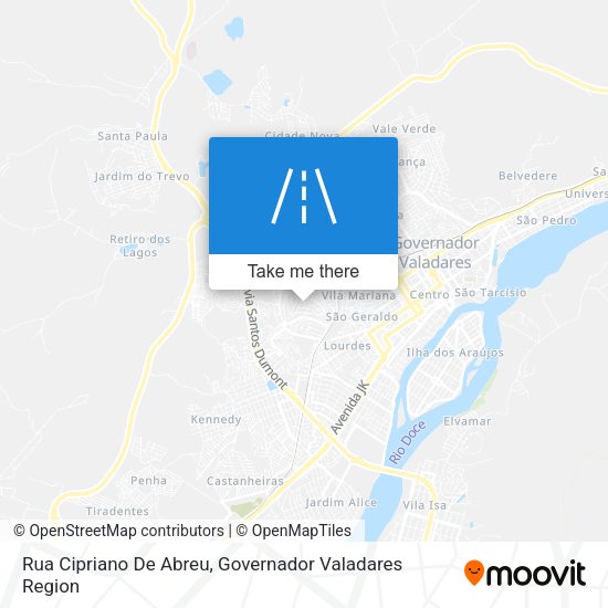 Rua Cipriano De Abreu map
