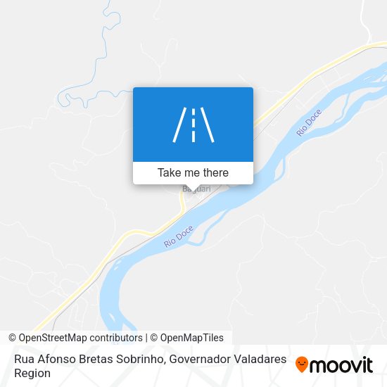 Rua Afonso Bretas Sobrinho map