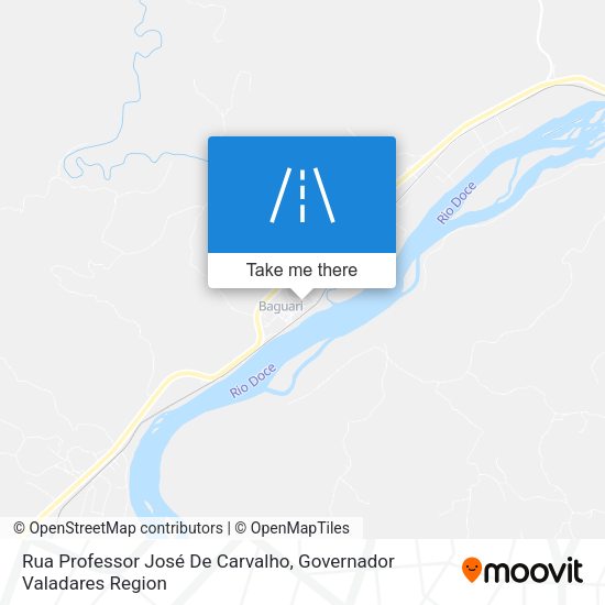 Rua Professor José De Carvalho map