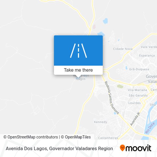 Avenida Dos Lagos map