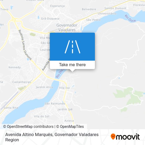 Avenida Altino Marquês map