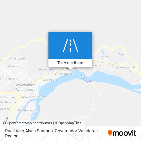 Rua Lúcio Alves Santana map