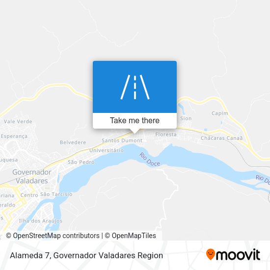 Alameda 7 map