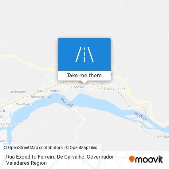 Rua Expedito Ferreira De Carvalho map