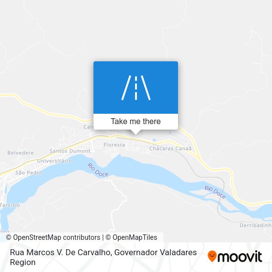Rua Marcos V. De Carvalho map