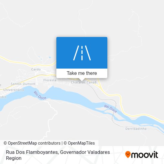 Rua Dos Flamboyantes map