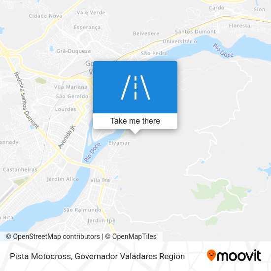Pista Motocross map