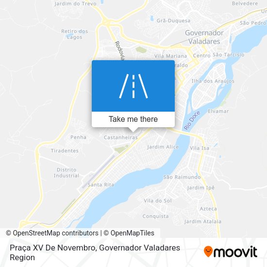 Praça XV De Novembro map