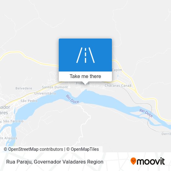Rua Paraju map