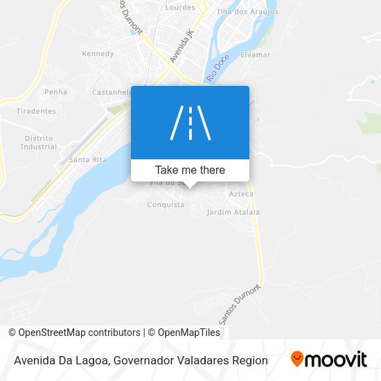 Avenida Da Lagoa map