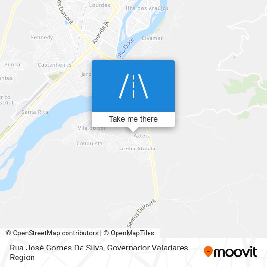 Rua José Gomes Da Silva map