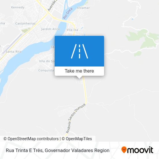 Rua Trinta E Três map