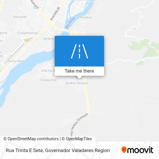 Rua Trinta E Sete map