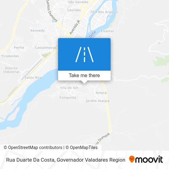 Rua Duarte Da Costa map