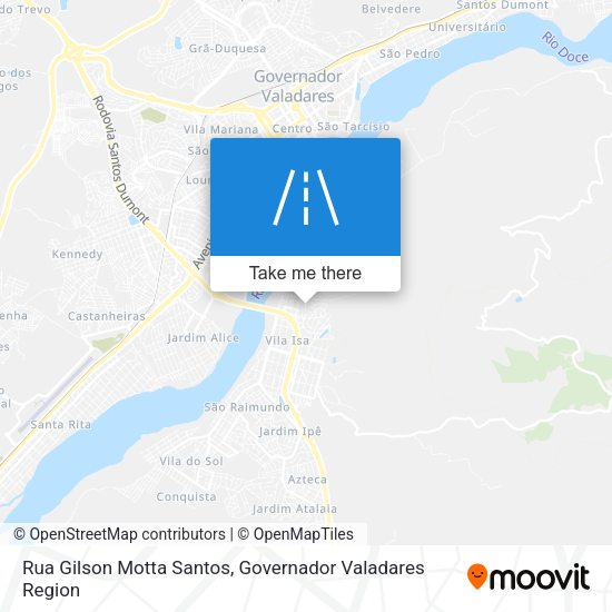 Rua Gilson Motta Santos map