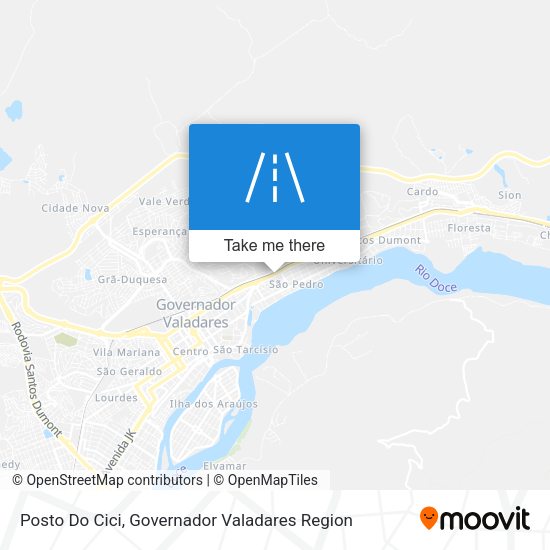 Posto Do Cici map