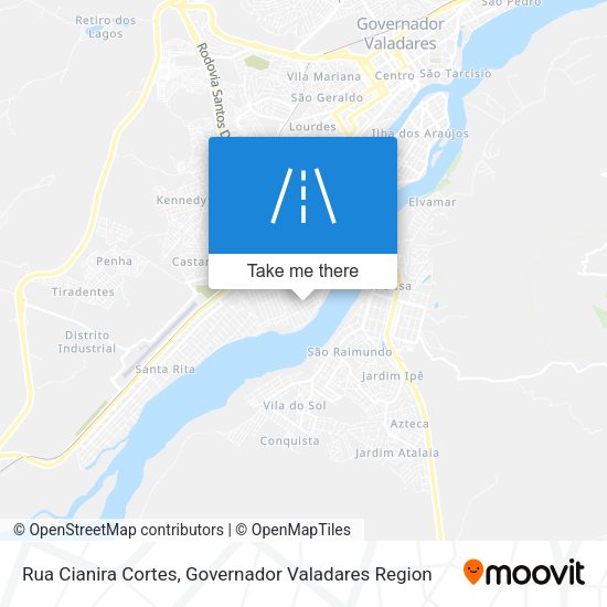 Rua Cianira Cortes map
