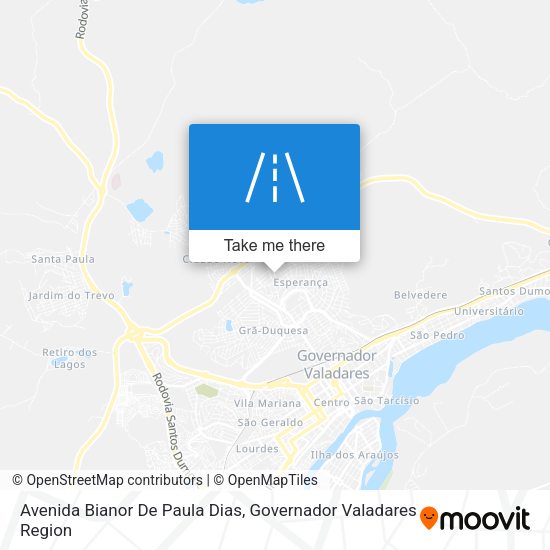 Avenida Bianor De Paula Dias map