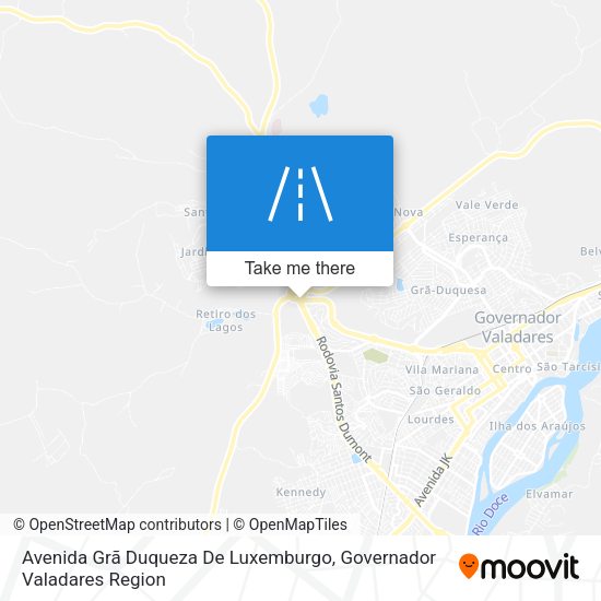 Avenida Grã Duqueza De Luxemburgo map