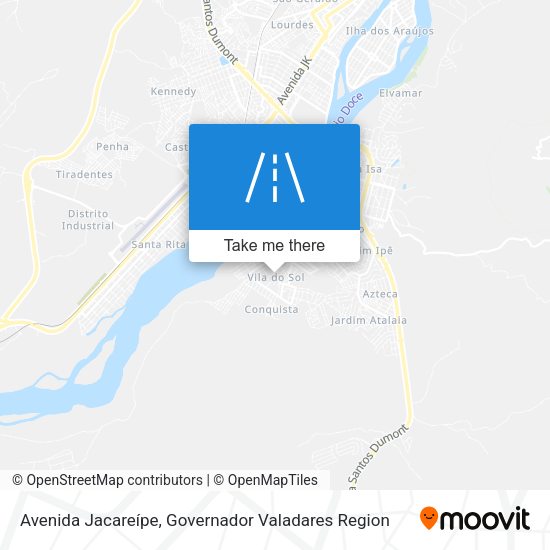 Avenida Jacareípe map
