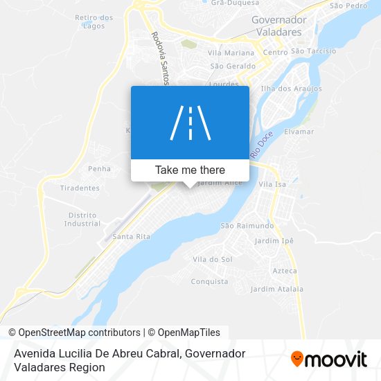 Avenida Lucilia De Abreu Cabral map