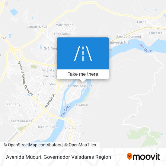 Avenida Mucuri map