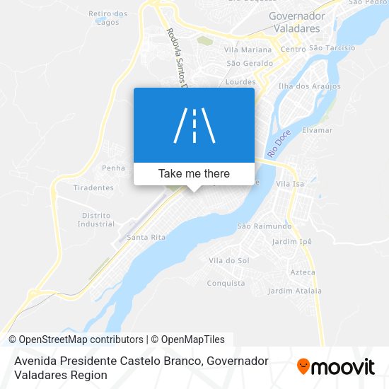 Avenida Presidente Castelo Branco map