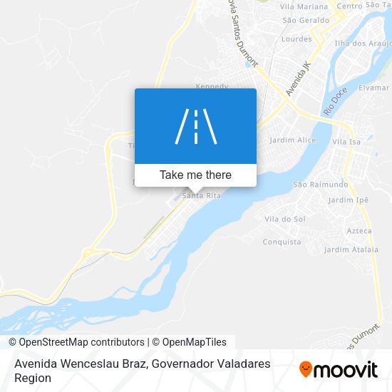 Avenida Wenceslau Braz map