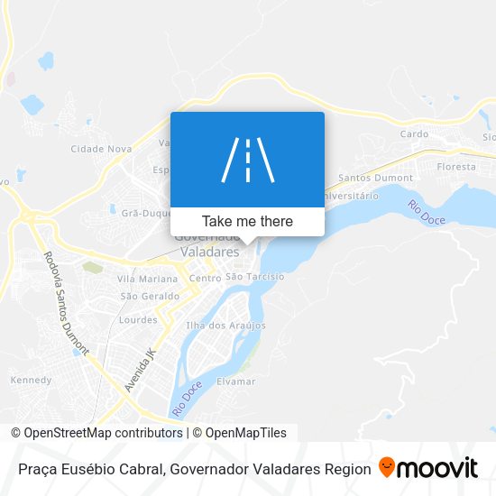 Praça Eusébio Cabral map