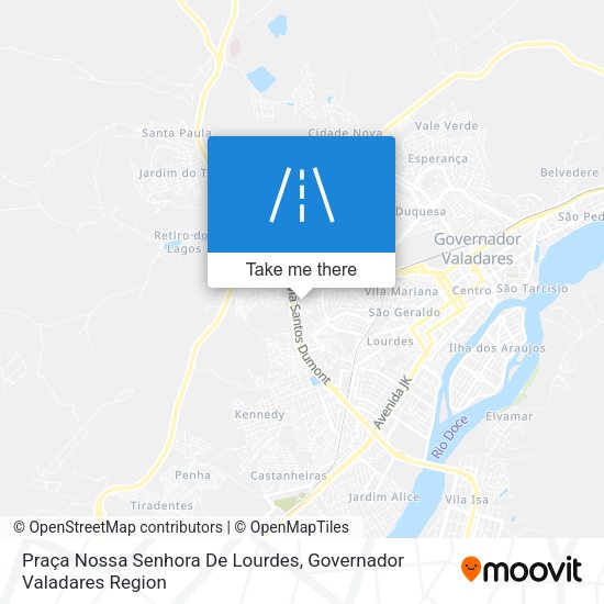 Praça Nossa Senhora De Lourdes map