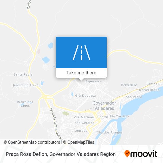 Praça Rosa Deflon map