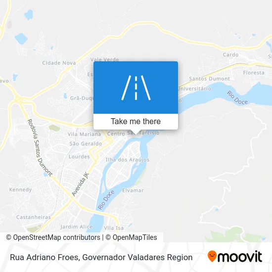 Rua Adriano Froes map